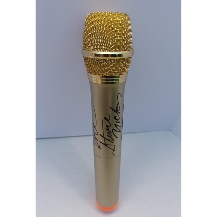 Stevie Nicks microphone signed with proof