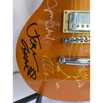 Load image into Gallery viewer, Pearl Jam Eddie Vedder Jeff Ament, Stone Gossard, Mike McCready, and Dave Abbruzzese Les Paul electric guitar signed with proof
