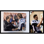 Load image into Gallery viewer, Tom Brady and former Michigan head coach Lloyd Carr 8x10 photo signed
