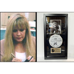 Load image into Gallery viewer, Stevie Nicks Fleetwood Mac10 inch tambourine  sketched signed and framed  with proof
