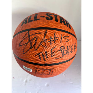 Nicola Jokic Denver Nuggets official Spalding NBA Basketball signed with proof
