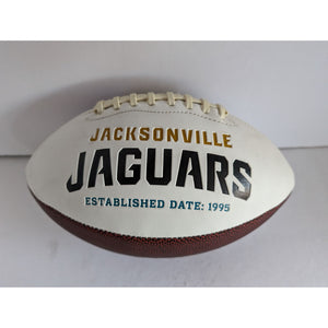 Jacksonville Jaguars team signed football