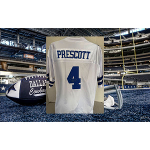 Dak Prescott Dallas Cowboys game model jersey Nike size large jersey signed with proof