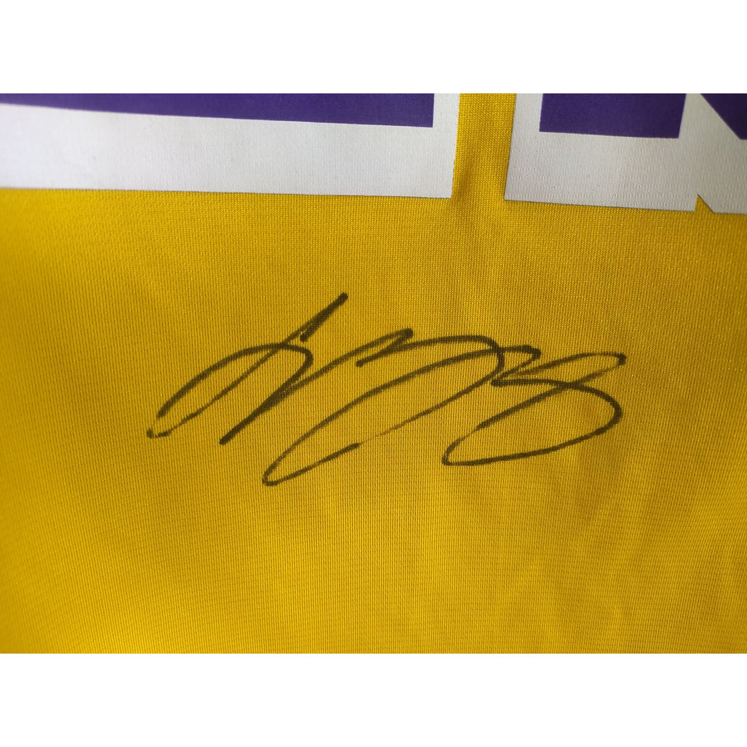 LeBron James Los Angeles Lakers #23 Nike size 50 game model jersey signed with proof