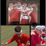 Load image into Gallery viewer, Andy Reid and Patrick Mahomes Kansas City Chiefs 8x10 signed with proof
