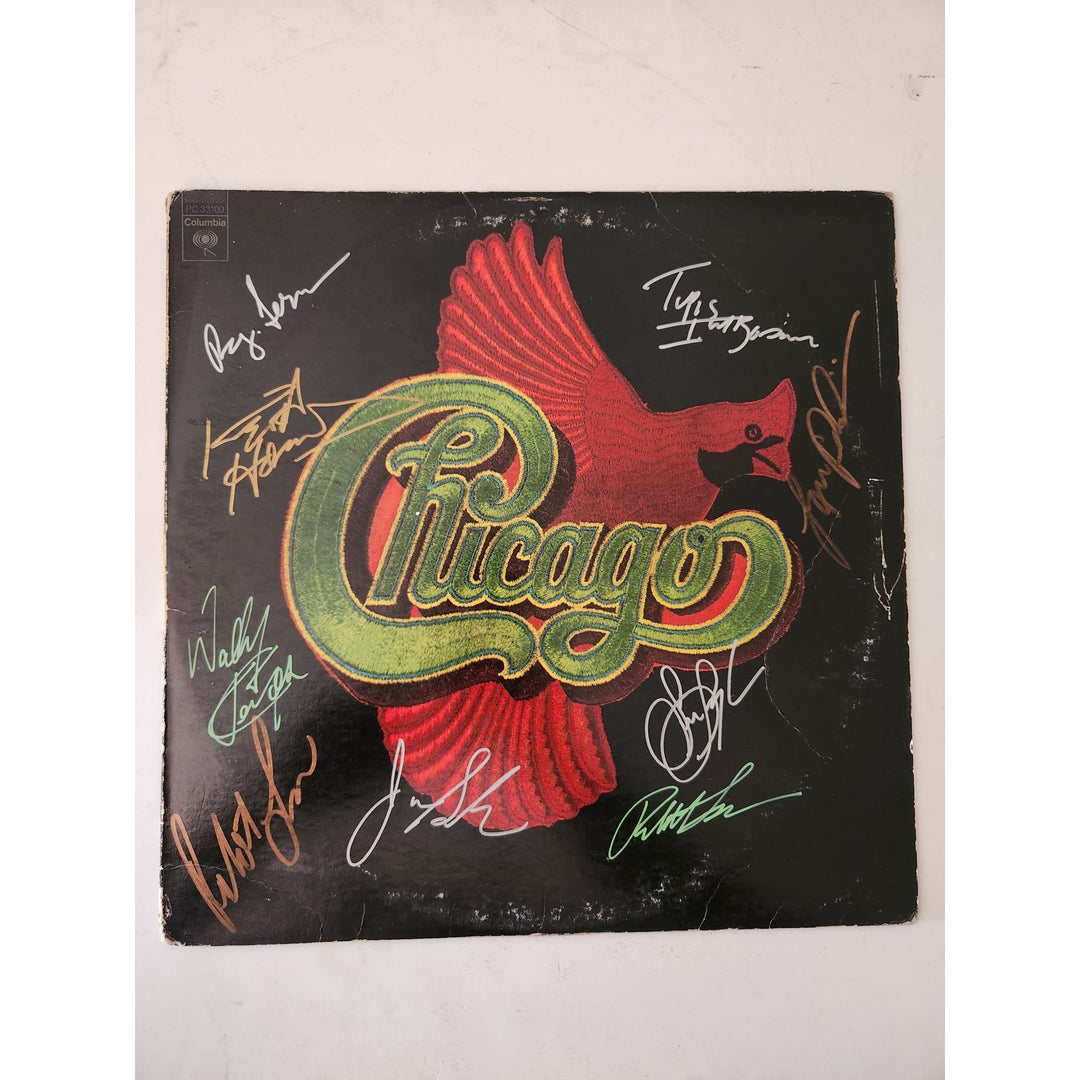 Chicago LP signed with proof