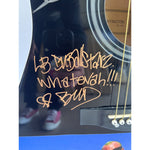 Load image into Gallery viewer, Sublime Bradley Nowell, Eric Wilson, Bud Gaugh and Rome&quot; One of A kind 39&#39; inch full size acoustic guitar signed
