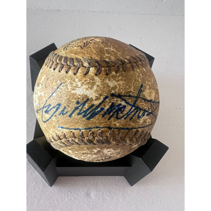 Fidel Castro vintage baseball signed with proof