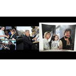 Load image into Gallery viewer, Star Wars Harrison Ford Mark Hamill Carrie Fisher 8x10 photo signed with proof
