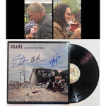 Load image into Gallery viewer, Rush Neil Peart Geddy Lee Alex Lifeson A Farewell to Kings lp signed with proof
