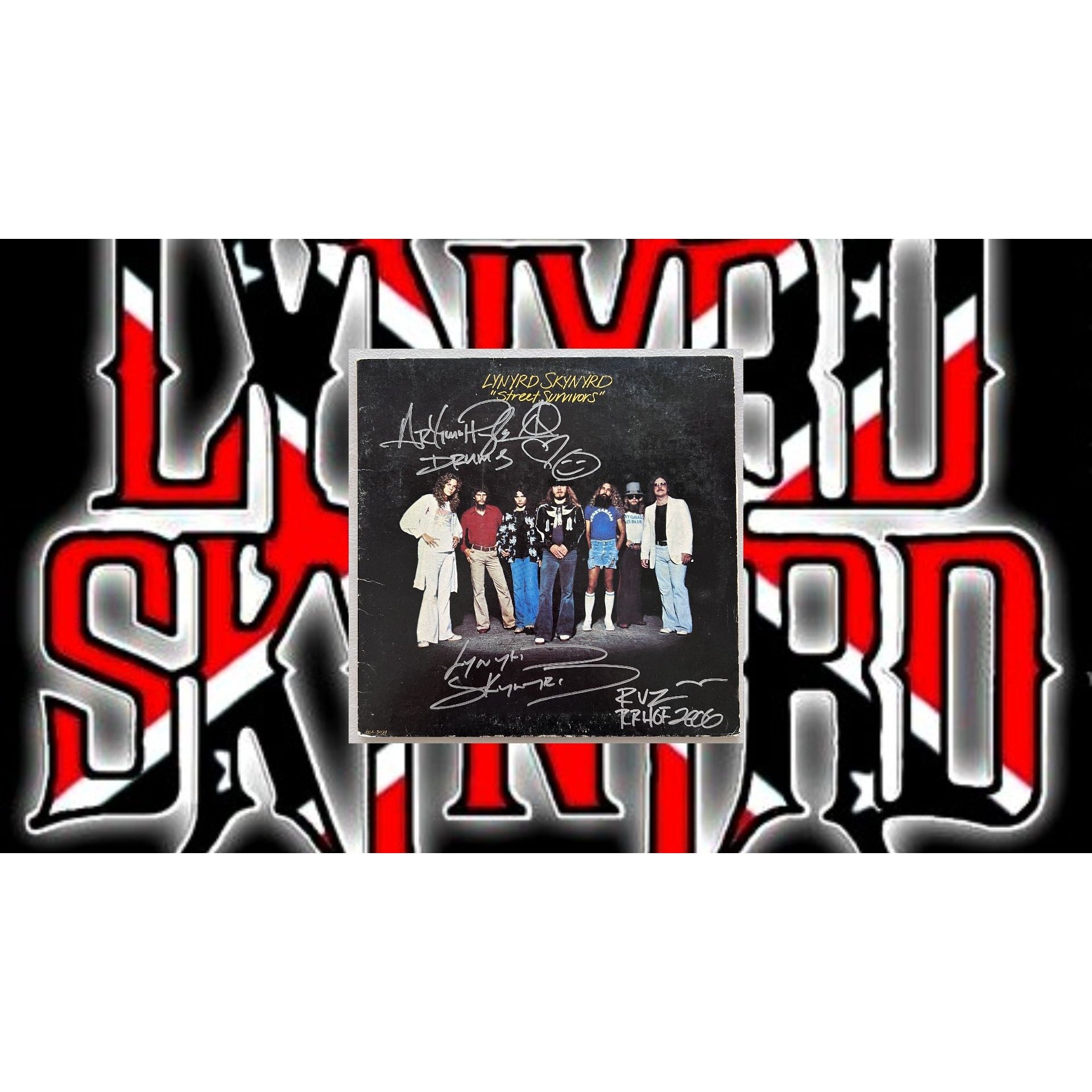 Lynyrd Skynyrd LP Gary Rossington, Rickey Medlocke, Billy Powell