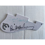 Load image into Gallery viewer, Epiphone electric guitar Paul McCartney and George Harrison The Beatles pick guard signed with proof
