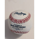 Load image into Gallery viewer, Shohei Ohtani &amp; Yoshinobu Yamamoto Los Angeles Dodgers Rawlings MLB official MLB baseball signed with proof and free display case
