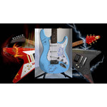 Load image into Gallery viewer, RHCP electric guitar Anthony Kiedis Chad Smith flea John Frusciante signed with proof
