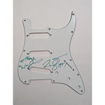 Load image into Gallery viewer, David Bowie electric Fender Stratocaster guitar pickguard signed with proof

