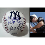 Load image into Gallery viewer, Aaron Judge Juan Soto New York Yankees Rawlings MLB baseball signed with proof
