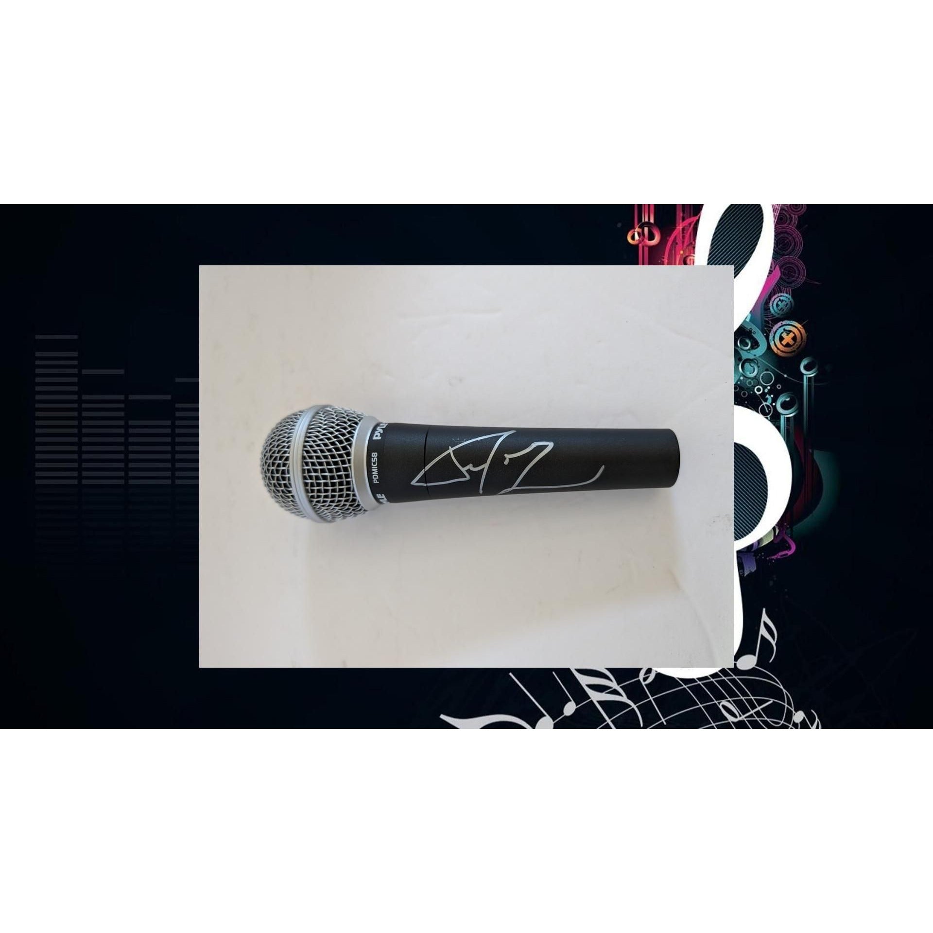 Shawn Corey Carter 'Jay Z' microphone signed with proof