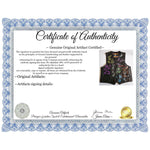 Load image into Gallery viewer, Metallica Pantera Judas Priest Black Sabbath Iron Maiden Heavy Metal legendsleather vest (L) signed with proof
