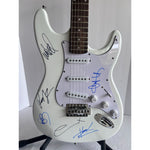 Load image into Gallery viewer, Chester Bennington Linkin Park full size Huntington Stratocaster electric guitar signed with proof
