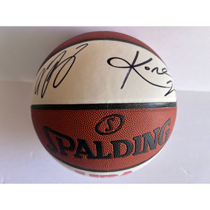 2008 USA basketball team signed Kobe Bryant LeBron James Dwyane Wade Chris Paul basketball sign with proof