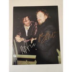 Load image into Gallery viewer, Michael Hutchence INXS Paul Hewson Bono signed with proof
