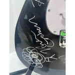 Load image into Gallery viewer, Def Leppard  Phil Collen, Vivian Campbell, Joe Elliott, Rick Savage, Rick Allen. stratocaster electric guitar signed with proof
