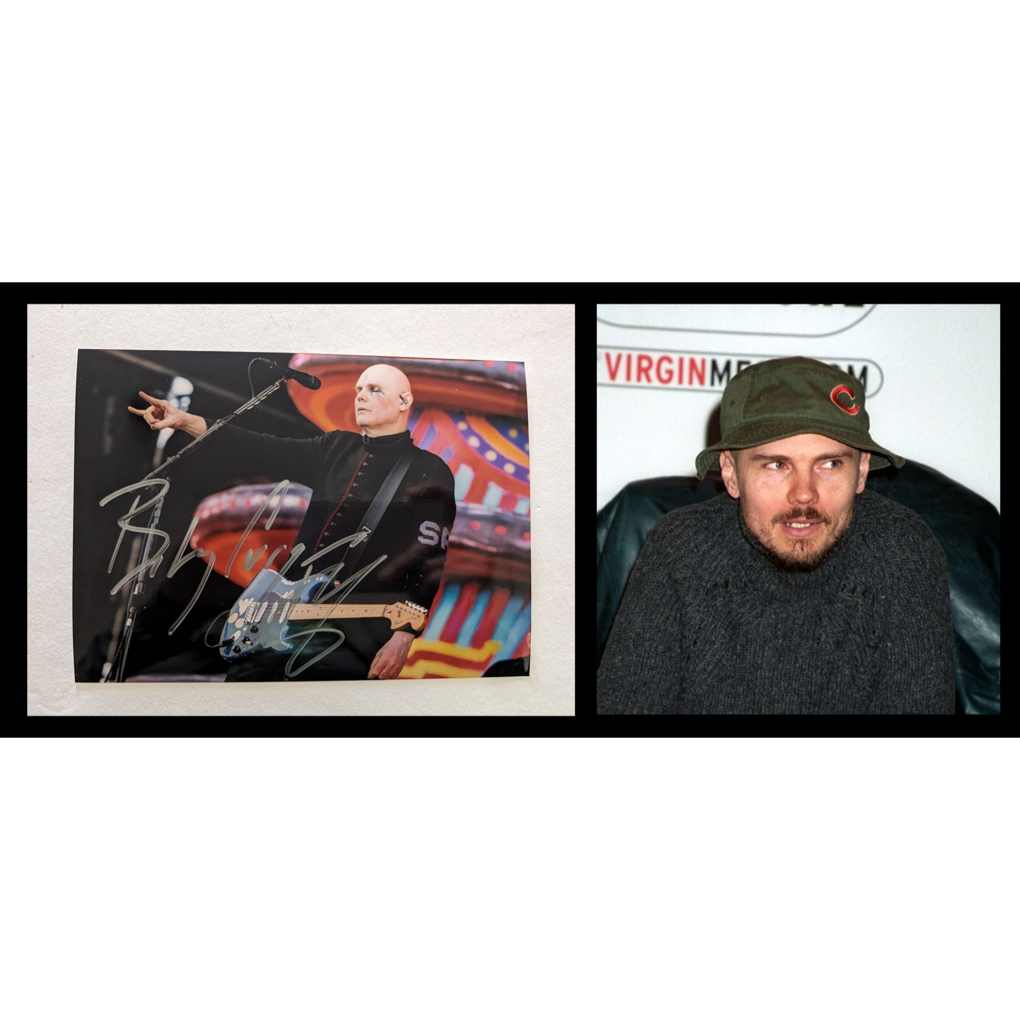Billy Corgan Smashing Pumpkins 5x7 photo signed with proof