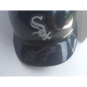 Michael Jordan Chicago White Sox batting helmet full size signed with proof