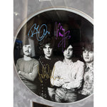 Load image into Gallery viewer, Led Zeppelin John Bonham, Jimmy Page, Robert Plant, John Paul Jones signed and framed 33x24
