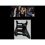 Load image into Gallery viewer, Kiss Gene Simmons Paul Stanley Peter Criss Ace Frehley   Stratocaster electric pickguard signed with proof
