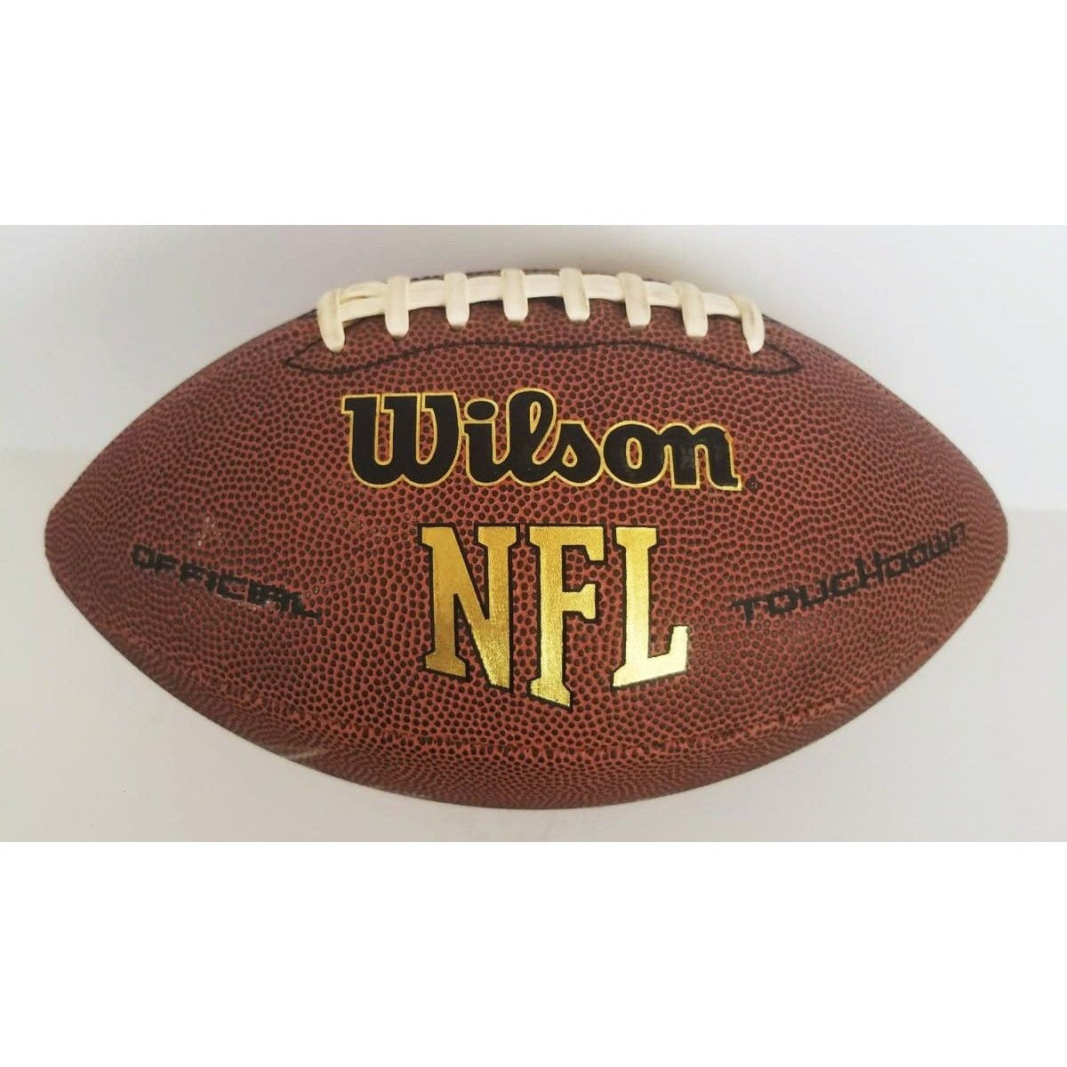 Bart Starr Brett Favre Signed Official Wilson NFL Leather Football