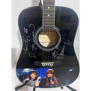 Wynonna and Naomi judd full size acoustic guitar signed with proof