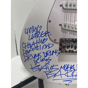 Travis Barker Tom DeLonge Mark Hoppus Blink 182 Stratocaster