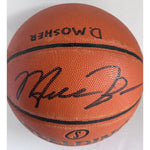Load image into Gallery viewer, Michael Jordan NBA game basketball signed with proof and free display case
