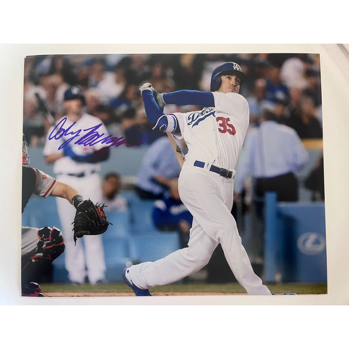 Cody Bellinger Los Angeles Dodgers 8 x 10 signed photo