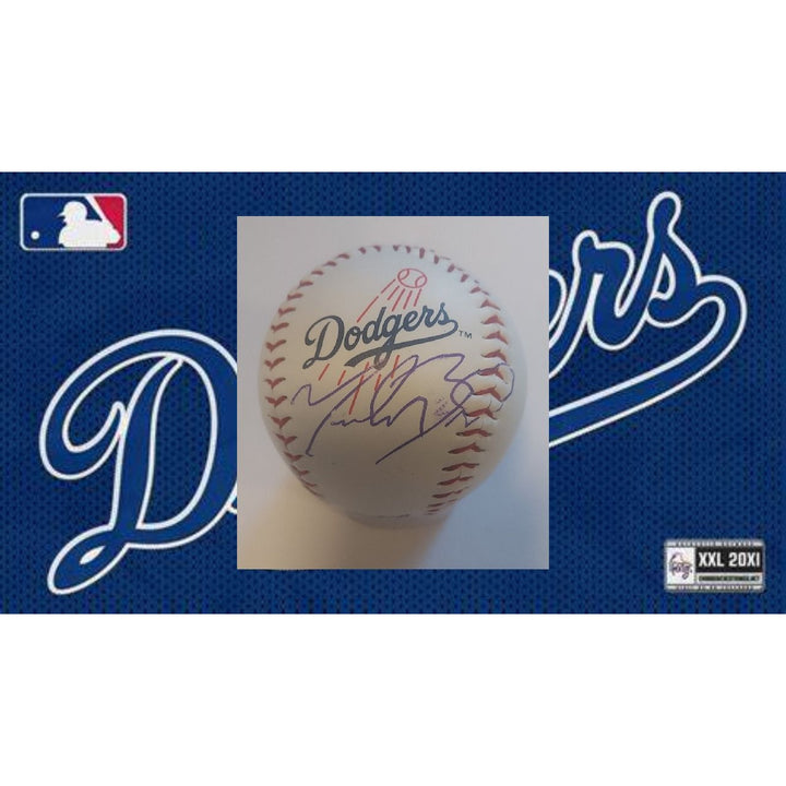 Los Angeles Dodgers Mookie Betts Rawlings official MLB baseball signed with proof