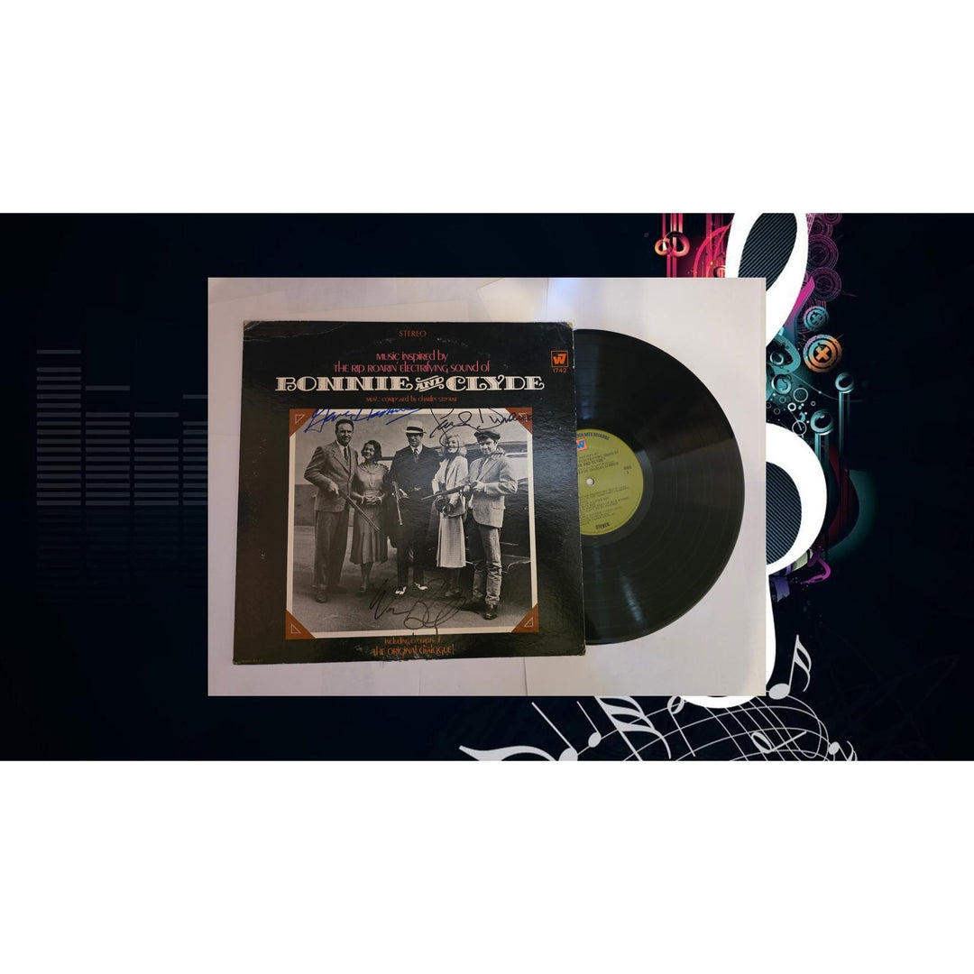 Music Inspired By The Rip Roarin' Electrifying Sound of Bonnie and Clyde LP signed with proof.