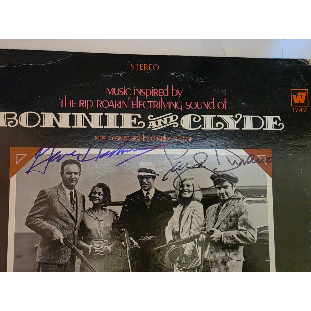 Music Inspired By The Rip Roarin' Electrifying Sound of Bonnie and Clyde LP signed with proof.