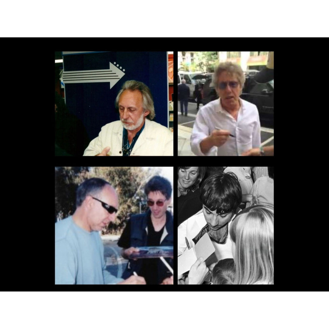 The Who Keith Moon, Roger Daltry, Pete Townshend, John Entwhistle "The Who Are You" original lp signed with proof