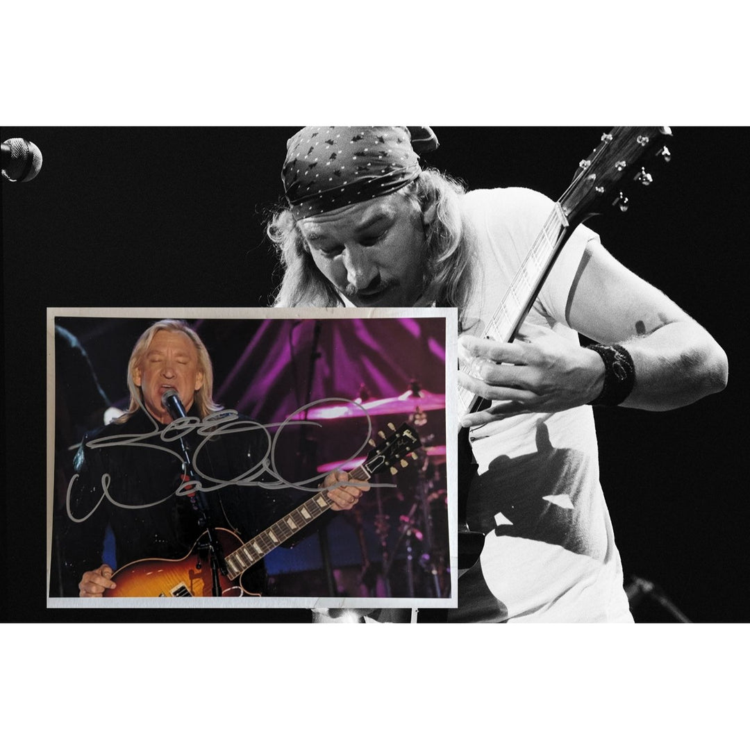 Joe Walsh of The Eagles 5x7 photo signed with proof