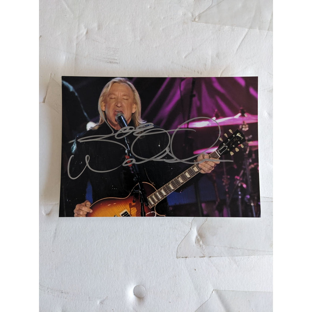 Joe Walsh of The Eagles 5x7 photo signed with proof
