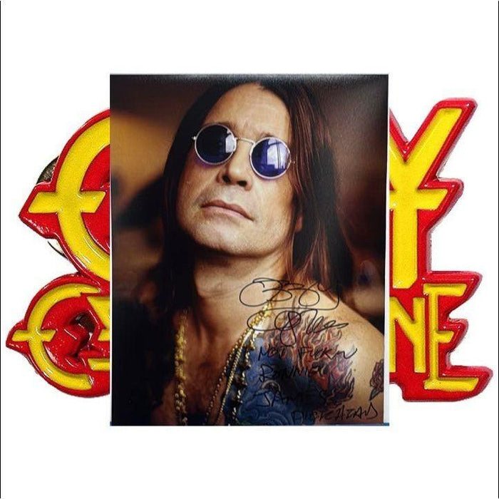 Ozzy Osbourne 11x14 photo signed with proof