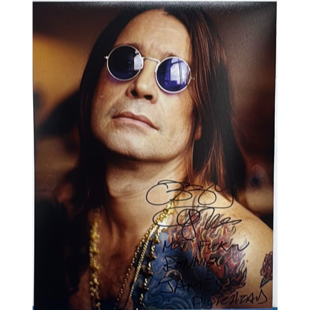 Ozzy Osbourne 11x14 photo signed with proof.