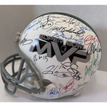 Load image into Gallery viewer, Tom Brady Patrick Mahomes Joe Namath Bart Starr Aaron Rodgers Super Bowl MVP replica full signed helmet signed with proof
