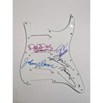 Load image into Gallery viewer, The Ramones stratocaster elecectric guitar pickguard Joey Dee Dee Marky Tommy and CJ signed with proof
