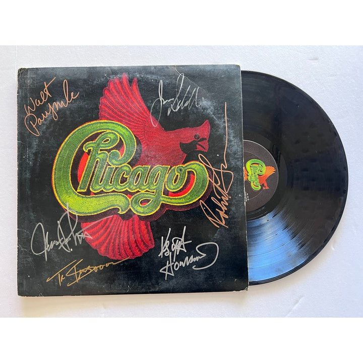 Chicago  Peter Cetera Robert Lamm Lee Loughnane Chicago VIII lp signed