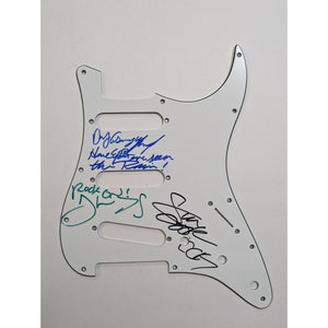 John Fogerty to cook Doug Clifford CCR Creedence Clearwater Revival Fender Stratocaster electric guitar pickguard signed with proof