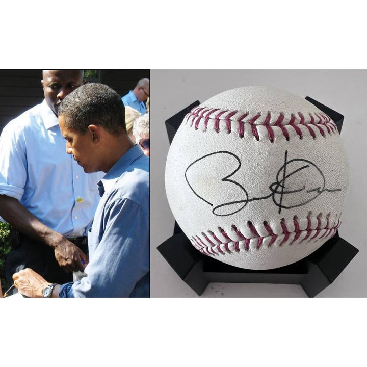 President Barack Obama Rawlings official MLB baseball signed with proof