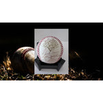 Load image into Gallery viewer, Derek Jeter Alex Rodriguez 2009 New York Yankees World Series champions team signed Rawlings commemorative MLB baseball with proof
