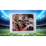 Load image into Gallery viewer, San Francisco 49ers Brock Purdy Christian McCaffrey 8x10 photograph signed with proof
